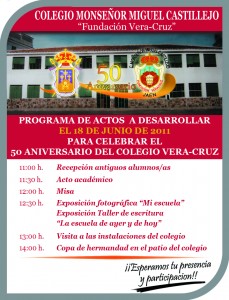 ACTOS 50 ANIVERSARIO COLEGIO VERA-CRUZ