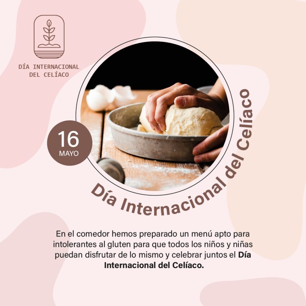 Cartel informativo día del celíaco